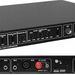 Earthquake "XJ-600R" Dual Input Mono 600-Watt RMS 1U Amplifier