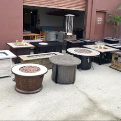 New outdoor patio propane fire pit furniture Heater