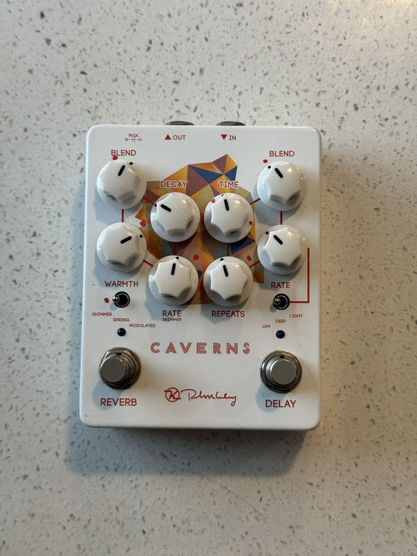 Keeley Caverns Delay Reverb V2 Guitar Pedal