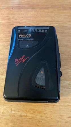 Philco AM/FM Stereo Cassette Player