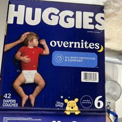 Huggies Overnight Diaper Size 6