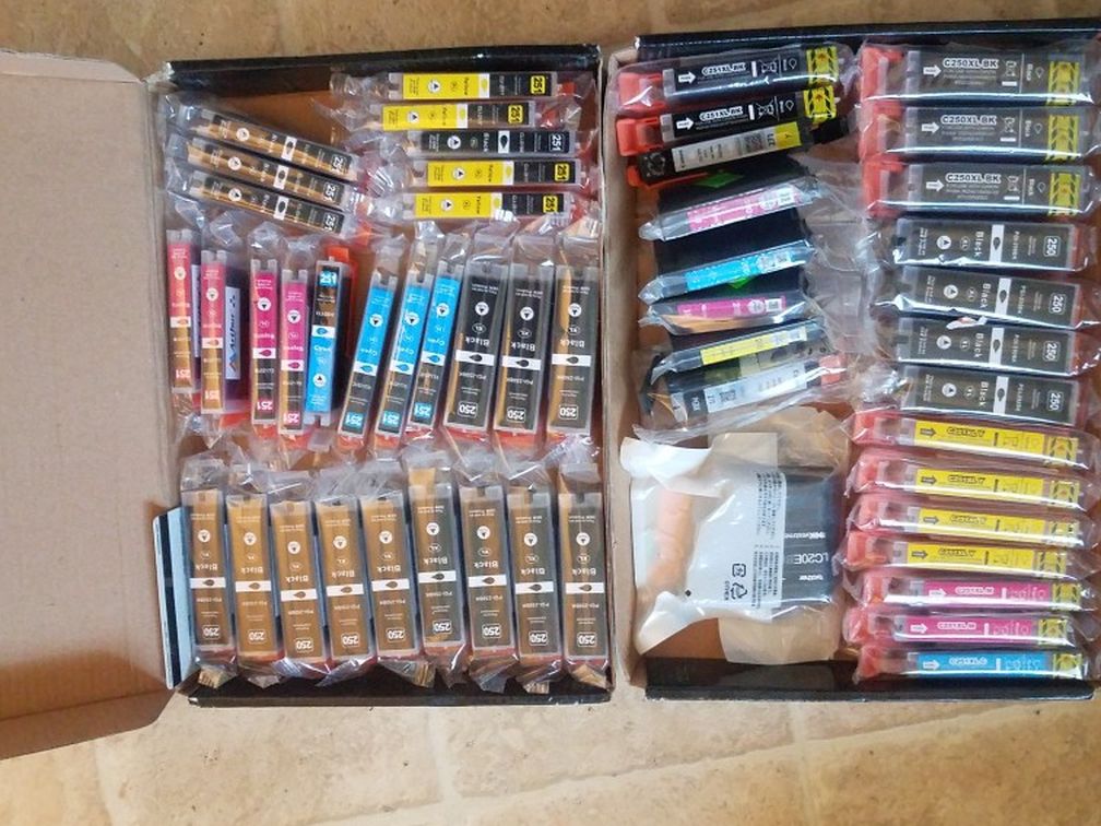 Printer Ink Mostly For Cannon 250,251