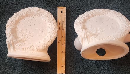 Christmas Magi Scene Plaster Tea Light /Candle Holder