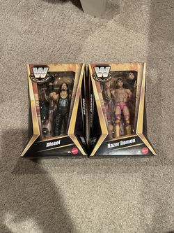 WWF / WWE Wrestling Figures RAZOR RAMON & DIESEL Action Figures 