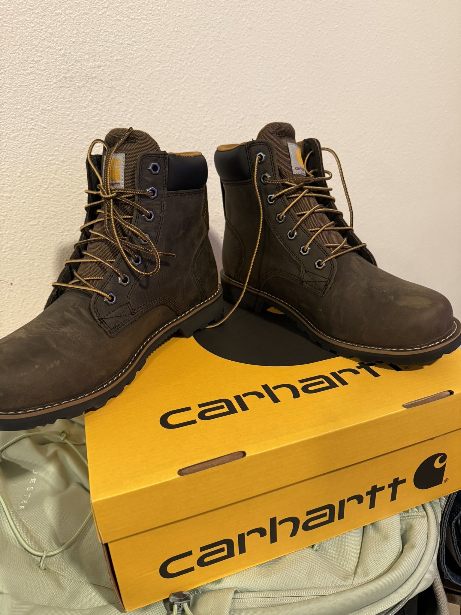 Carhartt Work Boots 10.5 & 9.5 NEW nEVER Worn