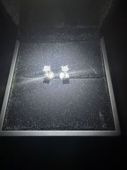 VVS1 Moissanite Stud Earings