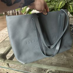 Burberry London Pebble Leather Tote