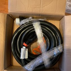 VEVOR 50 ft. 50 Amp RV Extension Cord Premium Power Cord RV Wire Diameter Extension Cord 6 Wire Gauge RV Cord