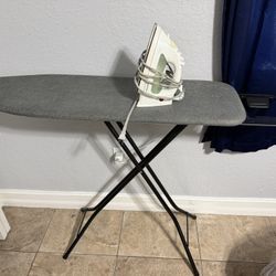 Iron And Ironing Board