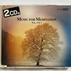 Music for Meditation. Vol. 1 & 2 - Audio CD By Various Music