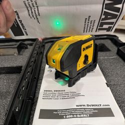 Dewalt Laser and 3 Beam Pointer