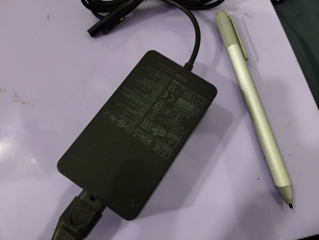 MICROSOFT POWER ADAPTER AND PEN