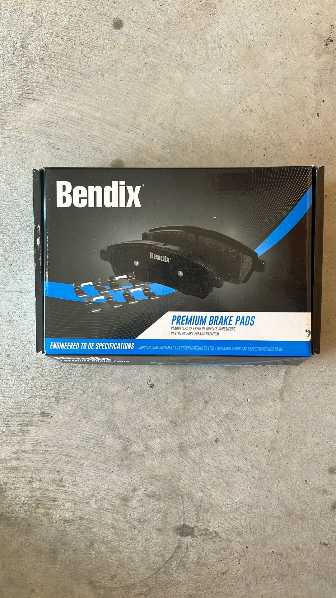 Nissan infinity Bendix Premium SBC2413 Ceramic Front Brake Pads