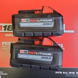 Milwaukee M18 Battery 8.0ah 
