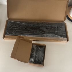 NEW DELL cord Keyboard And Mouse 