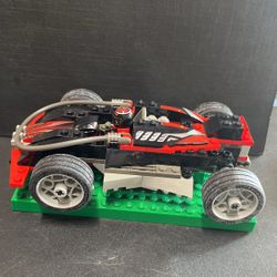 Lego Race Car With Minifigure