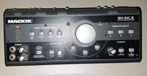 MACKIE BIG KNOB DESKTOP STUDIO COMMAND STATION