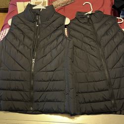 2 Black Small Vest 