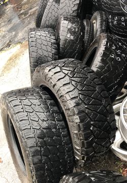 Good used Tires 35x12.50x20, a lot to choose from $60 each, just the tire.