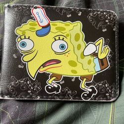 Sponge Bob Funny Wallet 