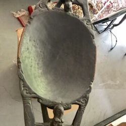 Gorgeous Solid Wood African Serving Tray /  Bowl