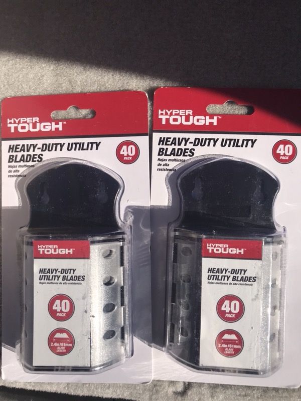 Heavy duty utility blades