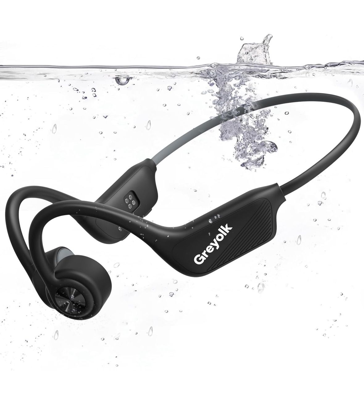 Swimming Headphones,Bone Conduction Headphones Bluetooth 5.3,IP68