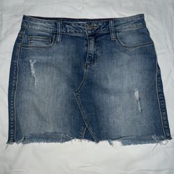 Cello Women Denim Skirt Light Wash