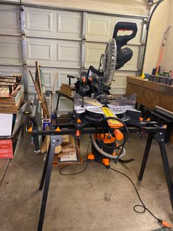 miter saw plus stand