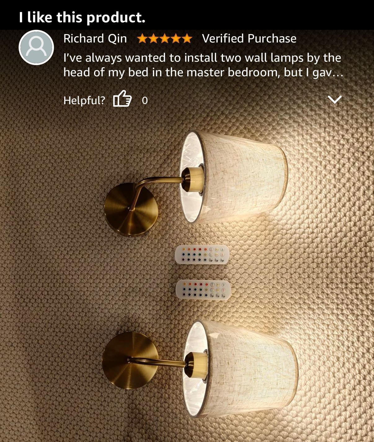 Wall Sconce Set of 2 Rechargeable Wireless Dimmable Wall Light with RGB, Flash Mode, Remote Timer lamp   New sealed packages Pick up Aldine and broadw