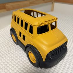 Green Toy Bus
