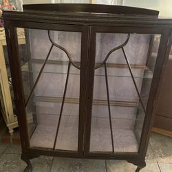 Very Nice Antique Cabinet Well Taken Care Of 