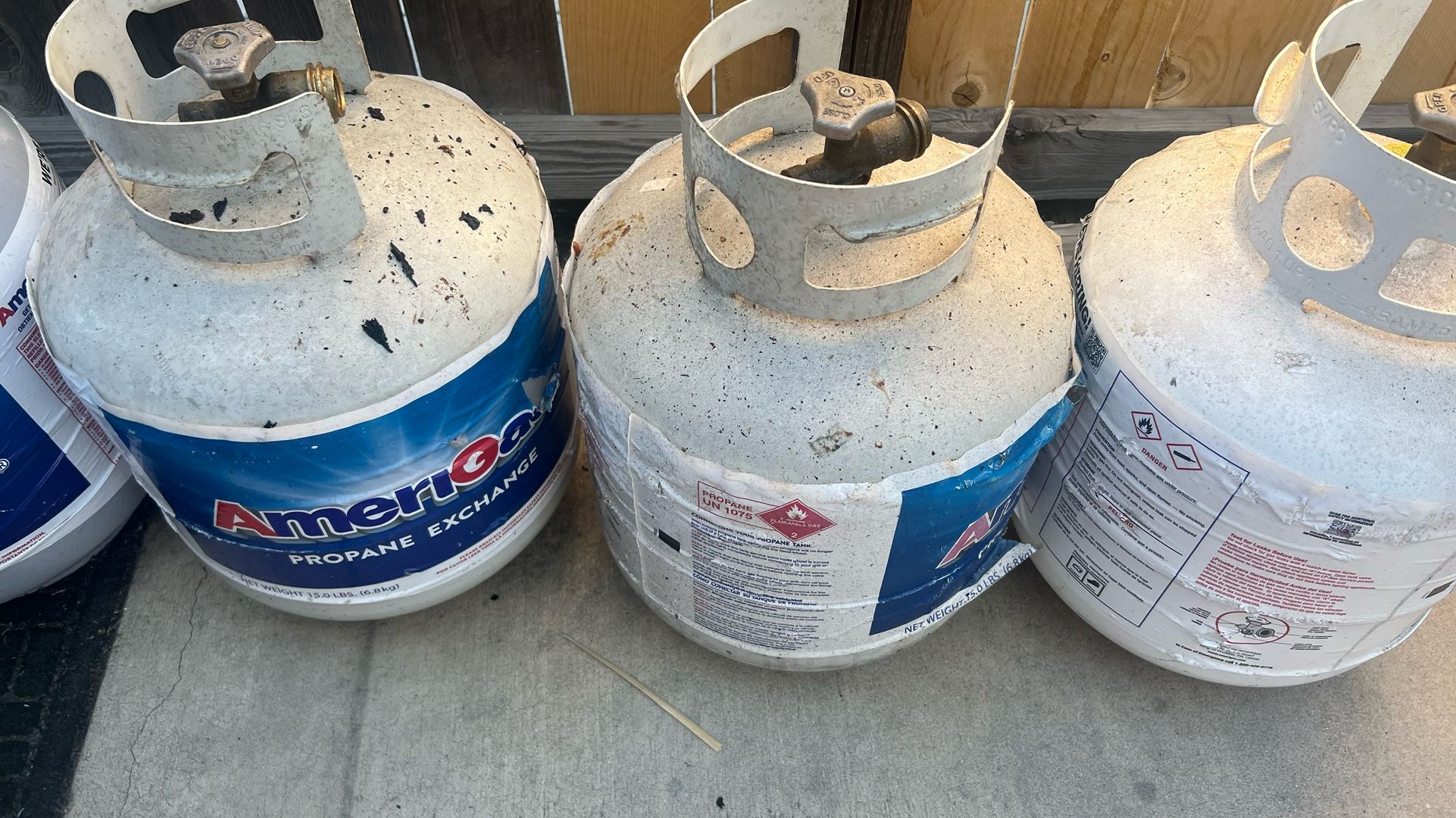 Empty Propane Tanks
