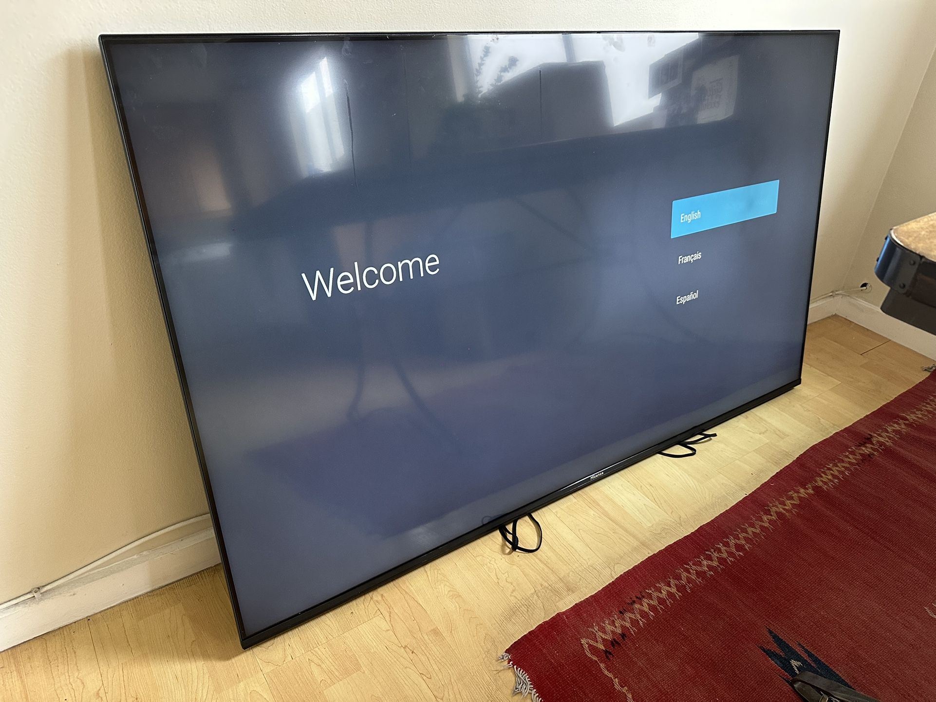 65” Hisense LED LCD TV
