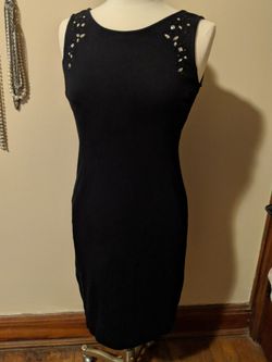 NYC Medium Dress With Jeweled Detail