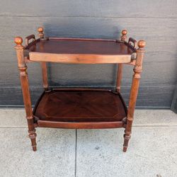 Antique Vintage Tea Or Coffee Or Drink Stand With Removable Tray Top