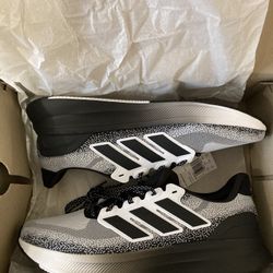 SIZE 14 - Adidas Ultra Run 5 Running Shoes Grey And Black