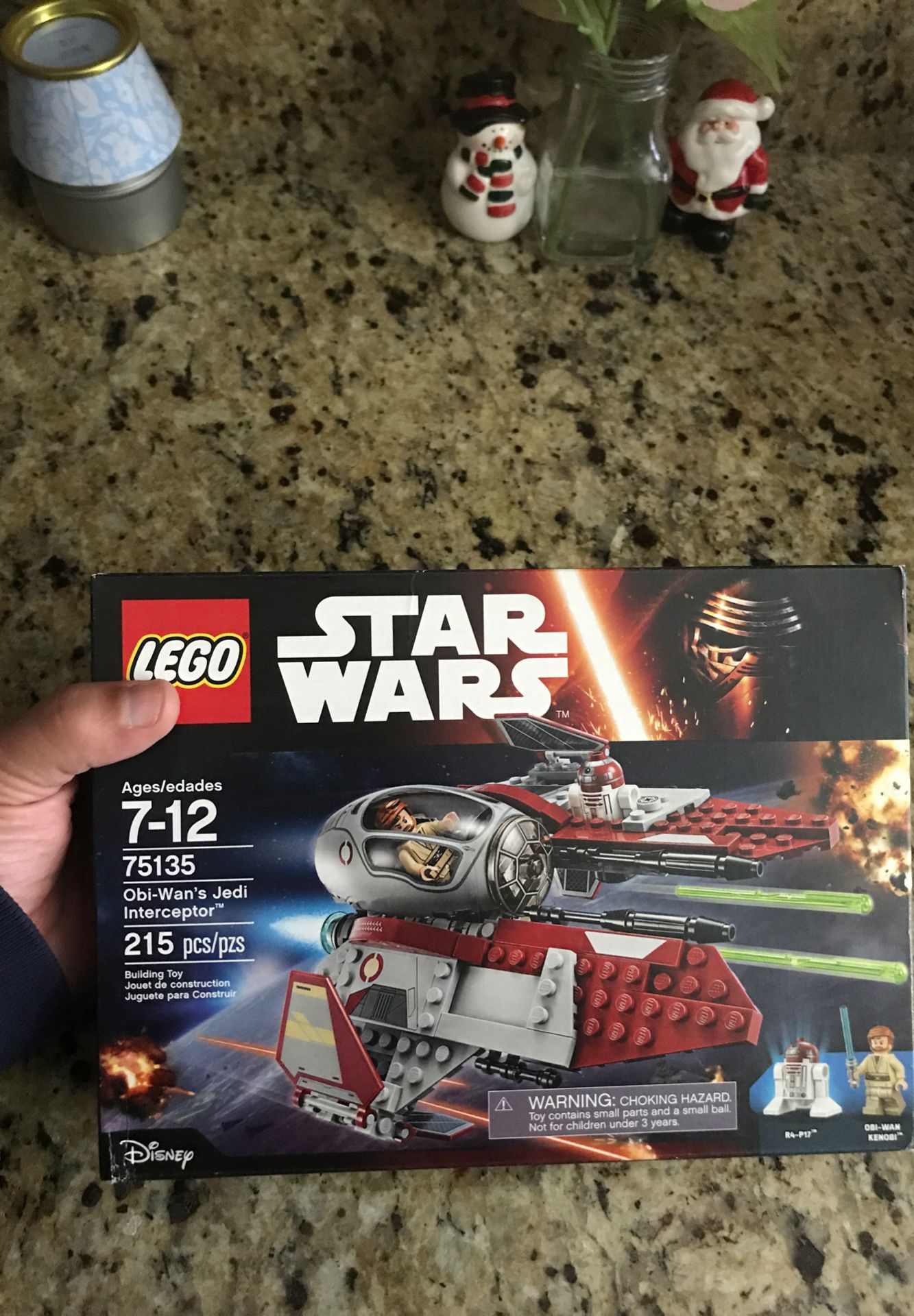 LEGO Star Wars The Force Awakens Obi-Wan's Jedi Interceptor Set #75135