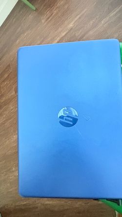 HP Laptop Blue