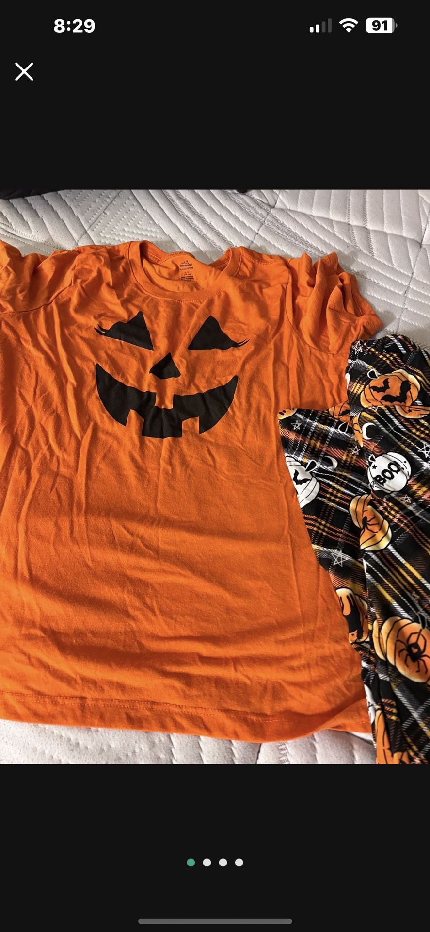 Halloween Shirt And Leggings 