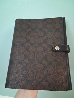 Coach Notebook Cover