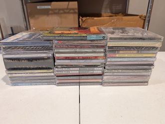 Lot of 38 Brand New Sealed Audio Music CD Different Genres Styles Mostly Low Demand Obscure Stuff