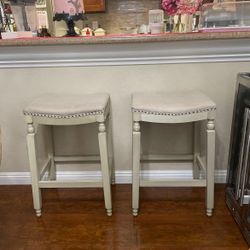 Pair of Stools 28” Tall 