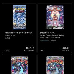 Pokemon Binder Full Of Cards  Plus Plasma Storm Single pack