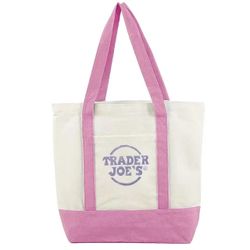 PINK Trader Joe’s tote bag