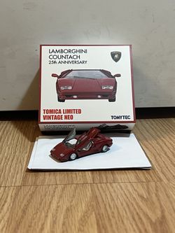 Hot Wheels RLC Lamborghini Countach 25th Anniversary Red TLV Tomica Limited Vintage 