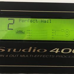 DigiTech Studio 400 effects processor for guitar rack mount