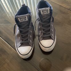 Men’s Size 10 Converse Gray Used