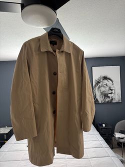Quince khaki waterproof coat