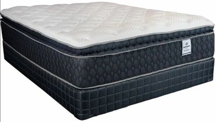Queen bed - Arctic Crown by Sapphire Sleep - Cooling Pillow Top